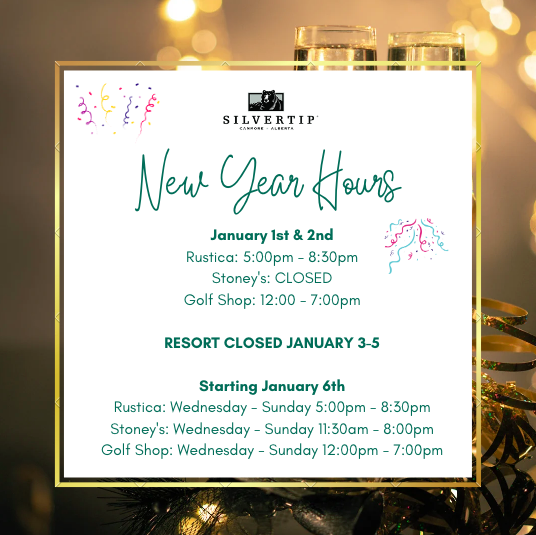 NEW YEAR HOURS